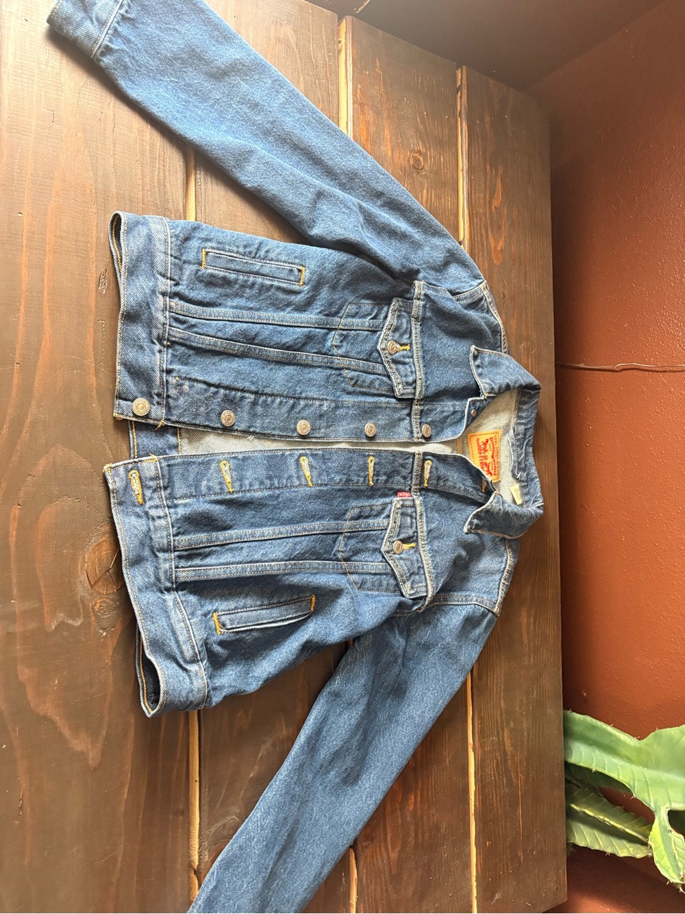 Levi's Women's Medium Blue Denim Trucker Jacket